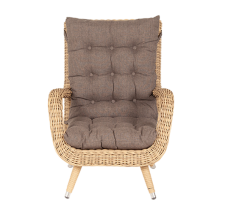 Кресло плетеное для уличных кафе и ресторанов